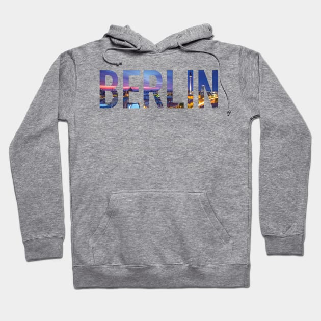 Berlin, Germany Hoodie by aterkaderk